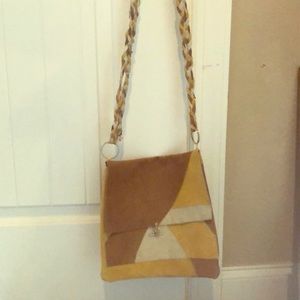 Suede boho Hippos bag